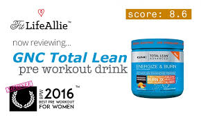 gnc total lean pre workout review a