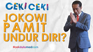 Bahkan, tagar itu sempat trending. Ceki Ceki Benarkah Jokowi Akan Mundur Sebagai Presiden Cek Faktanya Youtube
