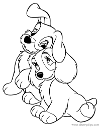 Check spelling or type a new query. Lady And The Tramp Coloring Pages 3 Disneyclips Com