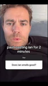 Paul Wesley Making Fun of Ian