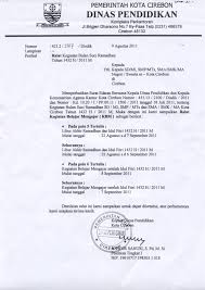 Adapun acara tersebut akan kami laksanakan pada : Contoh Surat Edaran Idul Adha Di Sekolah Contoh Surat