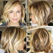 Volume controllato sul taglio medio. Taglio Medio Capelli Mossi Inverno 2014