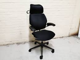 You might, perhaps, want to cover your wallet's ears when it comes. Want Dont Want Com Second Hand Office Furniture Used Office Furniture Chairs Task Operator Chairs Executive Used Humanscale Freedom Chair In Black Fabric With Headrest And Coat Hanger