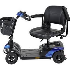 Discover elektromobile / scooter by invacare, bringing a safe, comfortable, and reliable performance to a broad range of your needs. Scooter Electrique Leo Bleu Invacare Au Meilleur Prix Bastide