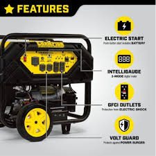 Offering power and versatility, the xp12000eh is the dual fuel generator you've been missing. 12 000 Watt Generator Champion Power Equipment