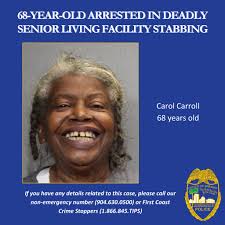 𝟔𝟖-𝐘𝐄𝐀𝐑-𝐎𝐋𝐃 𝐀𝐑𝐑𝐄𝐒𝐓𝐄𝐃 𝐈𝐍 𝐃𝐄𝐀𝐃𝐋𝐘 𝐒𝐄𝐍𝐈𝐎𝐑  𝐋𝐈𝐕𝐈𝐍𝐆 𝐅𝐀𝐂𝐈𝐋𝐈𝐓𝐘 𝐒𝐓𝐀𝐁𝐁𝐈𝐍𝐆 Early Tuesday morning,  officers responded to a senior living facility