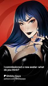 I commissioned a new avatar -what do you think? | Patreon
