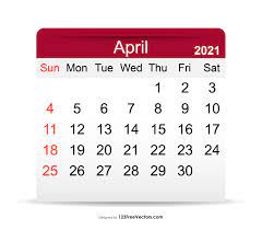 Printable april 2021 templates are available in editable word, excel, pdf & page format. Free April 2021 Calendar
