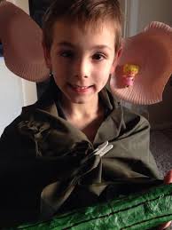 Students dressed up for Book Week