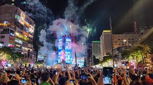 New Year Countdown 2020 Ho Chi Minh Vietnam Youtube