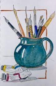 Sketching My Art Supplies Art Tools Drawing Art Supplies Illustration Amazing Art Painting