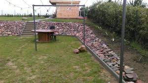 Hang Befestigen Mit Feldsteine Garten Garten Ideen Tropische Garten