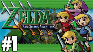 The Legend of Zelda: Four Swords Adventures (4 Players) - Part 1 - YouTube