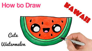 How To Draw A Watermelon Cartoon And Cute Super Easy Youtube 3,630 likes · 29 talking about this. how to draw a watermelon cartoon and cute super easy