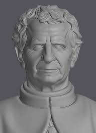 🗿 John Melchior Bosco (Don Bosco)・ STL File for 3D printing・Cults