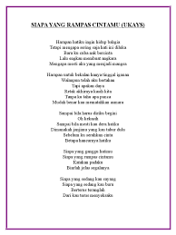 G semoga bahagia engkau dengannya. Siapa Yang Rampas Cintamu