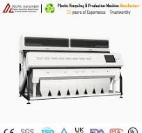 Deling High Efficiency Plastic Pet Bottle Flakes Color Sorter Pet PVC PP  Daily Miscellaneous Materials Colour Separation Sorting Machine
