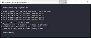 How To Use Cmd Ping To Test Your Network Lazyadmin