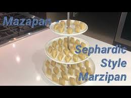 Mazapan Sephardic Style Marzipan Youtube Passover Recipes Marzipan Pareve