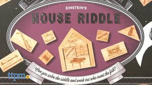 Yellow bricks, yellow doors, yellow windows, yellow walls, a pink cat, a pink fish, a pink computer, a pink chair, a. Einstein S House Riddle From Professor Puzzle Youtube