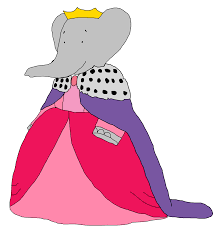 Babar The Elephant Fan Art Young Queen Celeste Palace Ball Fan Art Elephant Art
