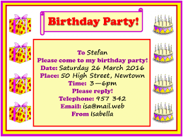 No reviews yet write a review. Birthday Party Invitation Learnenglish Kids British Council
