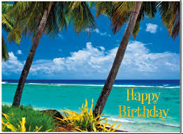 Check spelling or type a new query. Hbd Beach Palm Trees Ocean Blue Sky Cute Happy Birthday Happy Birthday For Him Birthday Cards For Friends
