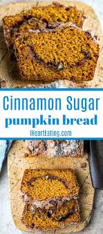 Cinnamon Sugar Pumpkin Bread Recipe Makes Two Loaves Of Moist Pumpkin Spice Bread With A Cinnamon Sugar Swirl Thr In 2020 Pumpkin Bread Spice Bread Pumpkin Spice Bread