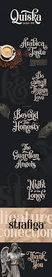 Quiska Unique Fonts By Blankids On Graphic Design Fonts Vintage Fonts Typography Fonts