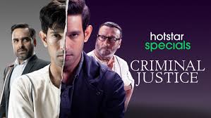 Someone who commits a crime: Criminal Justice Web Series Watch First Episode For Free On Hotstar Us