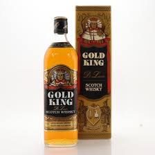 Double mellowed for exceptional smoothness Gold King De Luxe Blended Scotch Whisky Whisky Auctioneer