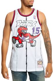Vtg toronto raptors vince carter purple nba basketball champion jersey sz 48. Vince Carter Toronto Raptors 1998 99 Home Swingman Jersey White Toronto Raptors Raptors Carters