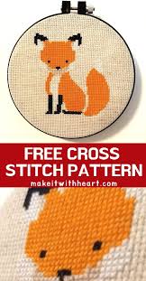 Baby animals cross stitch patterns free. Fox Cross Stitch Pattern Free Woodland Fox Cross Stitch Pattern Cross Stitch Patterns Free Free Cross Stitch Modern Cross Stitch Patterns