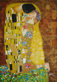 El Beso Es Una Obra Del Pintor Austriaco Gustav Klimt Es Un Oleo Sobre Lienzo Realizado Entre 1907 08 En Es Klimt Pinturas Gustav Klimt Produccion Artistica