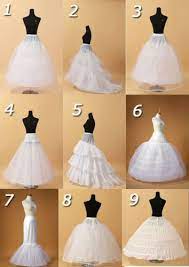 9 New Styles Crinoline Petticoat Slips Underskirt Gaun Wanita Jahit
