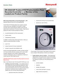 Dr 45ah Ap Truline Htst Pasteurization Flow Recorder