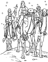 Zacharias couldn't talk until he wrote. Coloring Page Wise Men Coloring Home