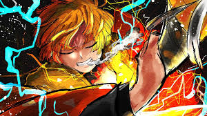 Actualité ps5 du geek connecté et du joueur de jeux vidéo. Fond D Ecran Demon Slayer Zenitsu 1920x1080 Novocom Top