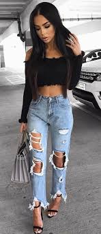 Check spelling or type a new query. Black Crop Top And Jeans Outfit Online