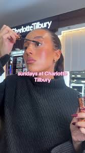 grwm at work at charlotte tilbury💗 how stunning is the new pink lippy eeek  #charlottetilbury #sundayselfcare #grwm #spendthedaywithme