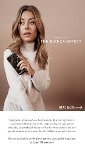 Search, discover and share your favorite bianca ingrosso gifs. Idealofsweden Us New Bianca Ingrosso X Ideal Of Sweden Milled