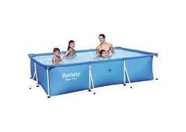 Action Piscine Avec Chassis Bestway 300 X 201 X 66 A 55