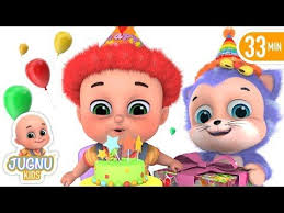 Happy Birthday Wishes For Children In Hindi Happy Birthday Song In Hindi Aaj Janamdin Aaya Hai Hindi Rhymes For Children By Jugnu Kids Birthday Song In Hindi Birthday Songs Birthday Wishes For Kids