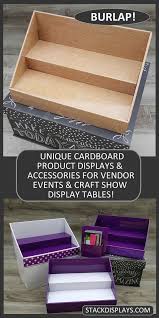 Vendor Show Table Displays I Saved So Much Time Setting Up My Vendor Tables And These Made My Displ Craft Show Displays Craft Market Display Stack Displays