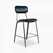 Check spelling or type a new query. Dark Blue Faux Leather Boston Bar Chair Industrial Bar Stools
