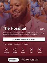 The Hospital is now airing