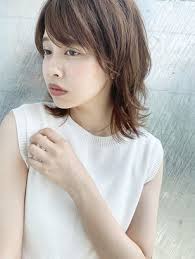 2020年冬 ミディアム ウルフの髪型 ヘアアレンジ 人気順 8ページ目 ホットペッパービューティー ヘアスタイル ヘアカタログ ビューティー ウルフ カット ミディアム ヘアスタイル