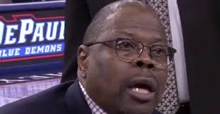 Georgetown basketball coach Patrick Ewing's time out-speech is hilarious