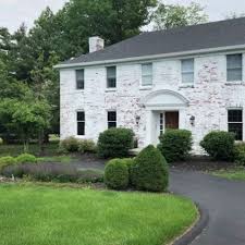 Gorgeous Romabio Classico Limewash In Cincinnati By Tobyrthompson Limewash Done With Romabiopaints Now On Brick Exterior House Limewash Exterior Brick