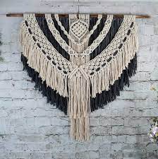 Macrame Wall Hanging For Your Home Decor Large Fiber Art Etsy Macrame Wall Hanging Large Macrame Wall Hanging Macrame Wall